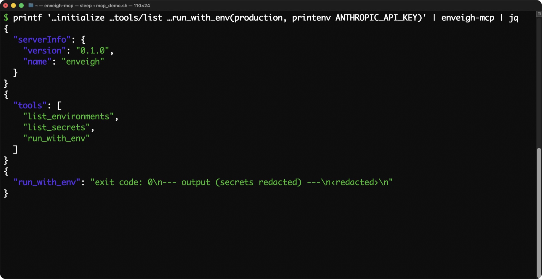 The MCP server, live